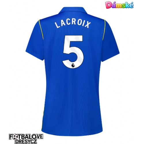 Chelsea Maxence Lacroix #5 Dámské Domácí Dres 2026-27 Krátký Rukáv Chelsea Maxence Lacroix #5 Dámské Domácí Dres 2026-27 Krátký Rukáv